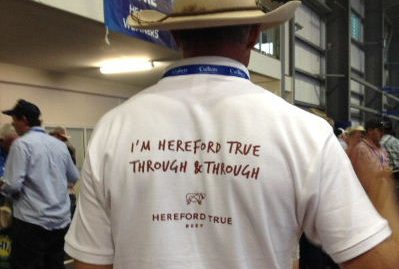 Hereford Branded Beef product in demand
